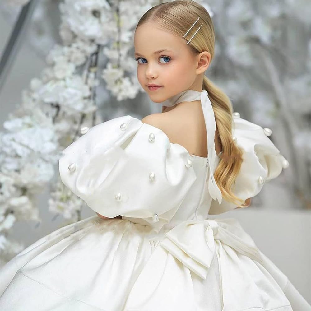 Amazon.com: ZHengquan Flower Girl Dress Crewneck Girl Party